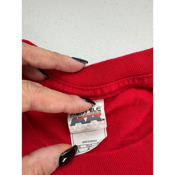 AAA Ohio State Buckeyes National Champions T-Shirt Football Red Large - Picture 4 of 4